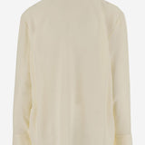 CAMICIA IN SETA CON FIOCCO W25110 0101 SASUPHI 