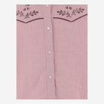 CAMICIA IN COTONE CON RICAMO FLOREALE W05GBLW00028 021 BONPOINT KIDS 