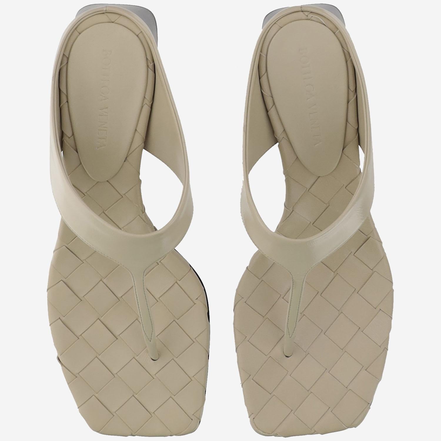 SANDALI INFRADITO MARELLA IN PELLE 807023 V3H909306 BOTTEGA VENETA 