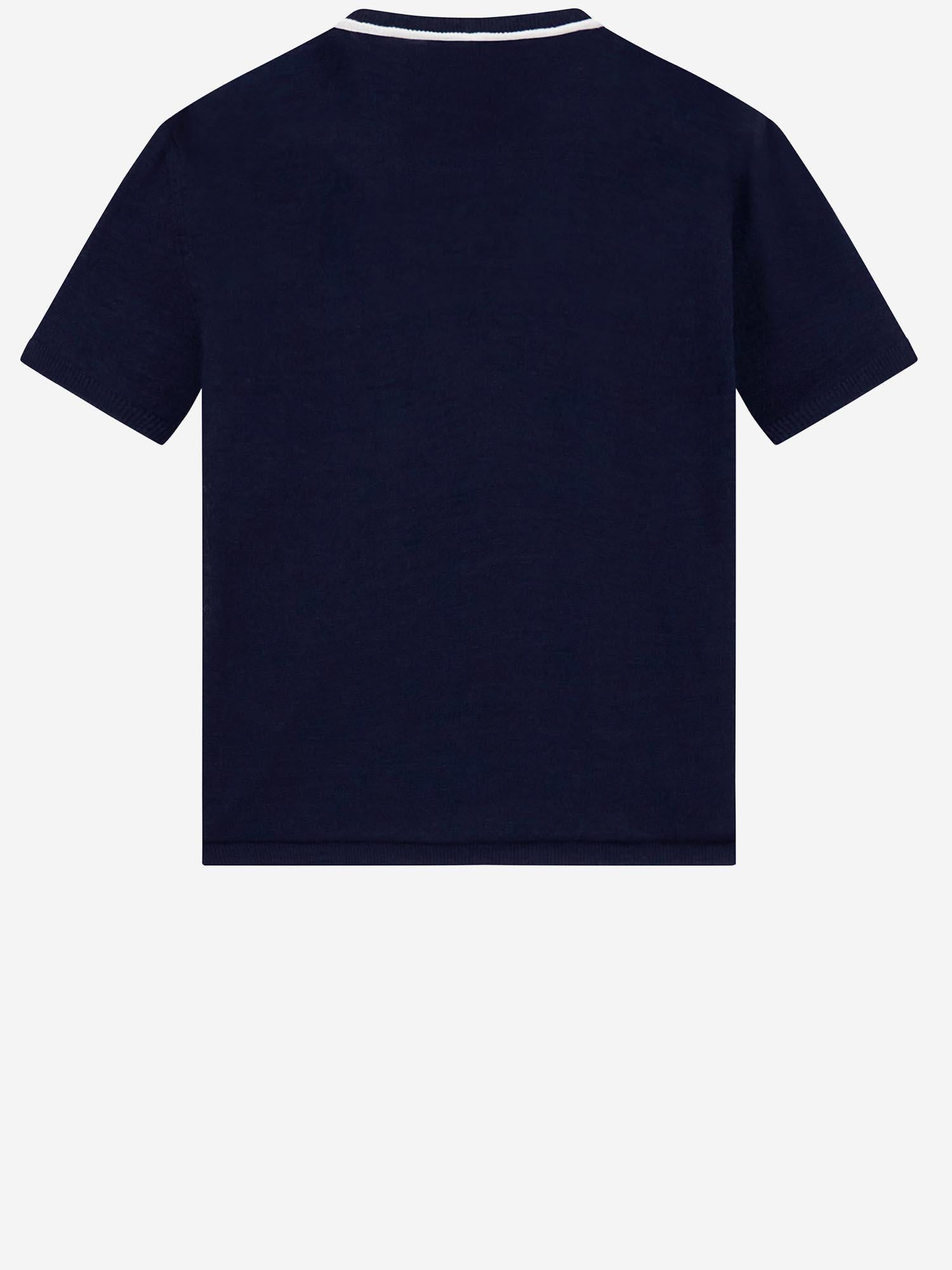 MAGLIA GIROCOLLO IN LINO E SETA GM003520 AF24710FB010 GIORGIO ARMANI 
