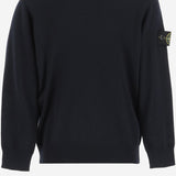 MAGLIONE IN LANA CON LOGO 5100009 S0C04V0020 STONE ISLAND KIDS 