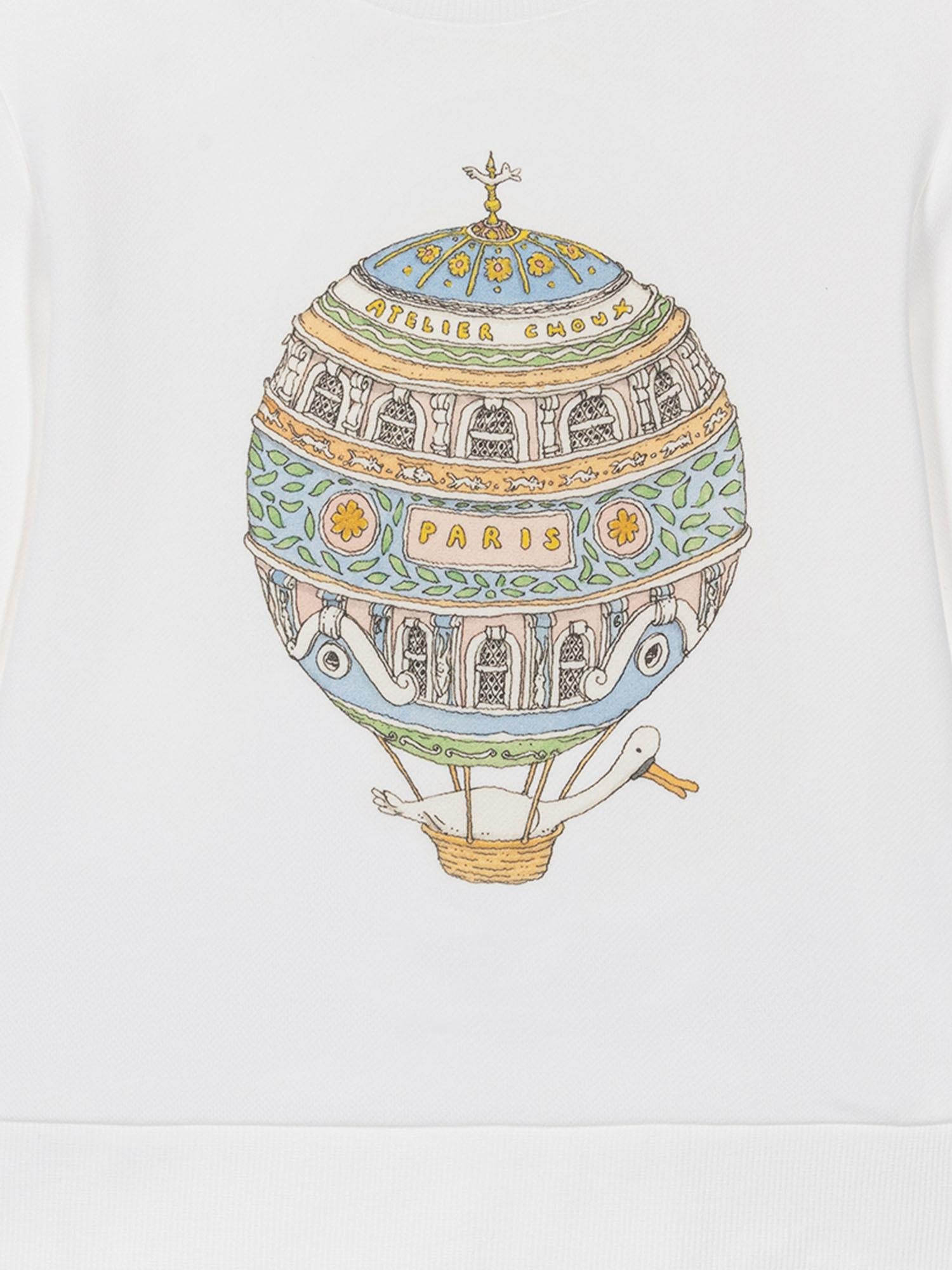 MAGLIA HOT AIR BALLOONS SWCNBALL MULTI ATELIER CHOUX KIDS 