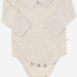 BODY IN MISTO COTONE STRETCH 25W123 RICE 1+ IN THE FAMILY KIDS 