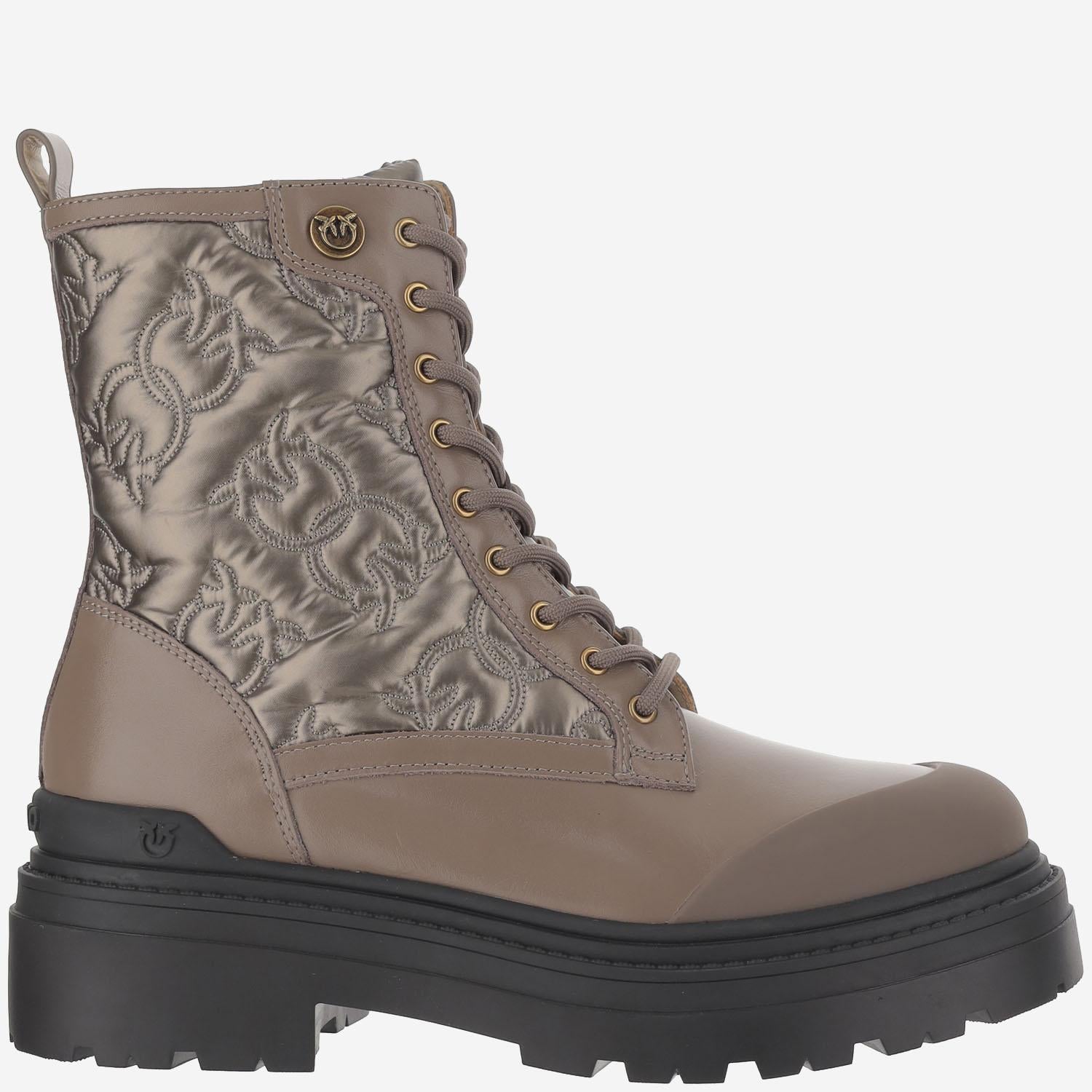 STIVALETTI TRAPUNTATI MIA 25 IN PELLE SD0401 T047L15 PINKO 