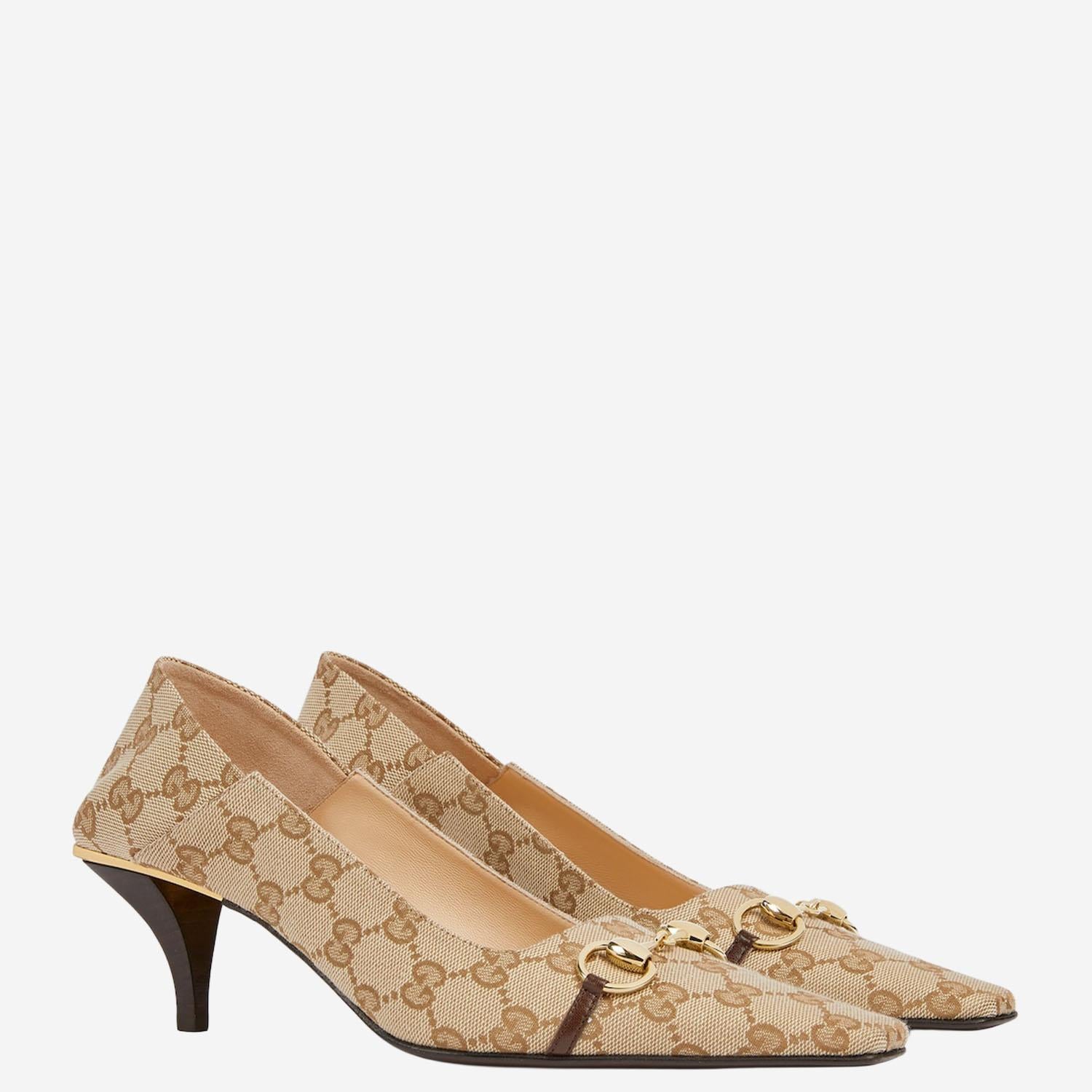 DÉCOLLETÉ VITTORIA CON MOTIVO GG 865515 FAFZD9167 GUCCI 