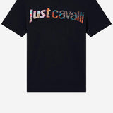 T-SHIRT IN COTONE CON LOGO 80PAHT03 CJ500899 JUST CAVALLI 