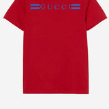 T-SHIRT IN COTONE CON LOGO 547559 XJHBQ6178 GUCCI KIDS 