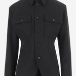 GIACCA IN LANA 837029 V4C201000 BOTTEGA VENETA 