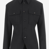 GIACCA IN LANA 837029 V4C201000 BOTTEGA VENETA 