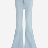 JEANS FLARED IN MISTO COTONE STRETCH HEW03305DS091 L0916 HAIKURE 