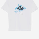 T-SHIRT IN COTONE CON LOGO S6MSJBTH195 001 MSGM KIDS 