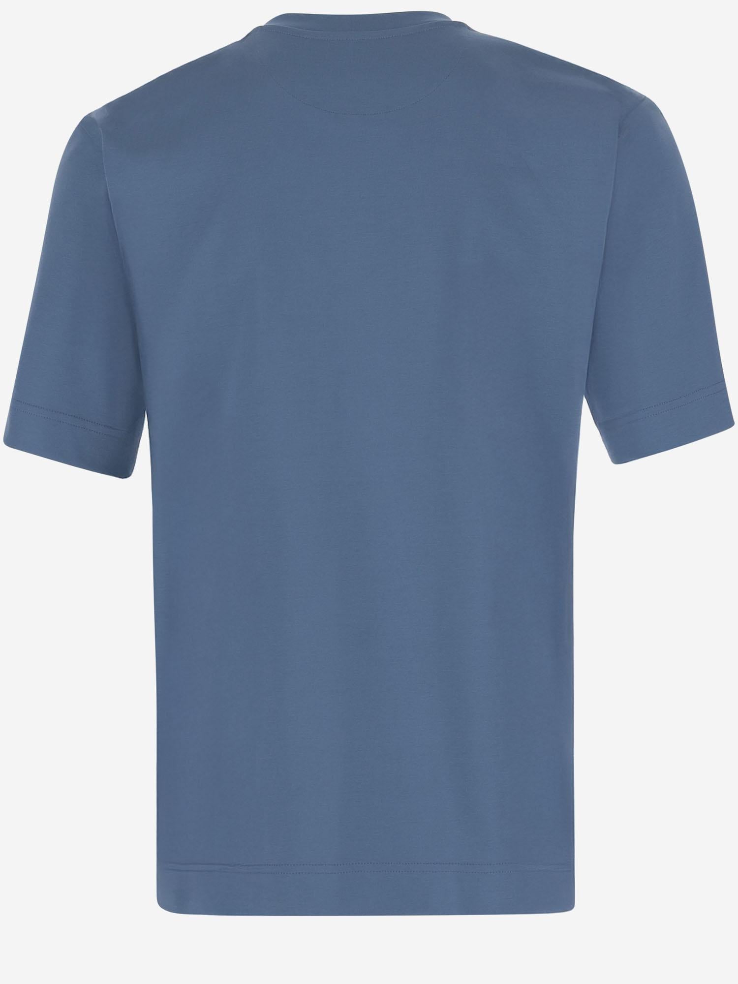 T-SHIRT IN COTONE CON LOGO FF FY0936 ARYYF0U6K FENDI 