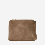 BORSA A TRACOLLA LINA IN PELLE SCAMOSCIATA H4010849 732 KHAITE 