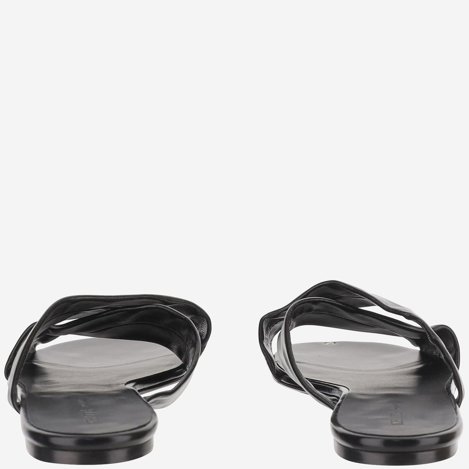 SANDALI LIRIA IN PELLE F3102987 200 KHAITE 
