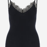 TOP IN CASHMERE CON BORDO IN PIZZO KNVS25352 3 ARCH4 