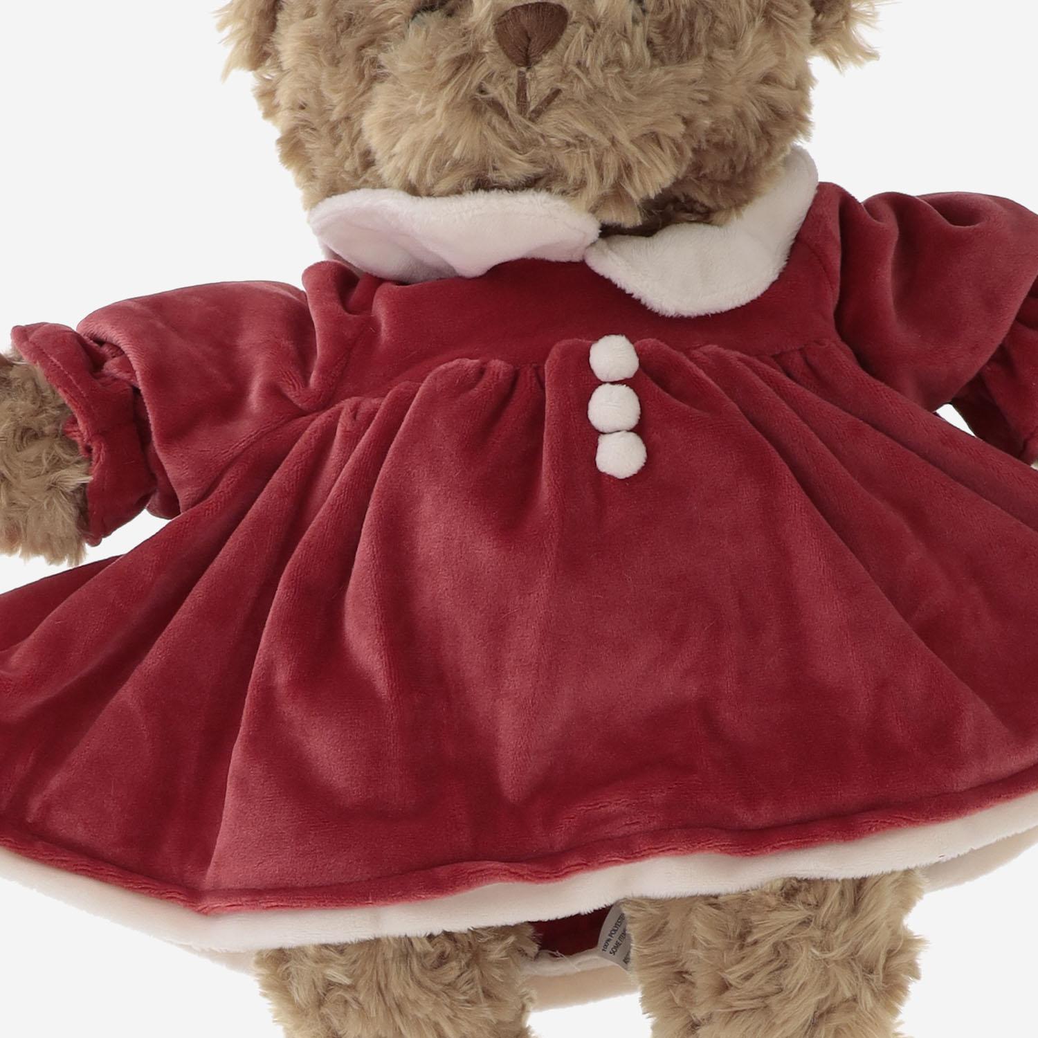 ORSACCHIOTTO CON VESTITO IN PELUCHE CELINE 35 CMRED BUKOWSKI 