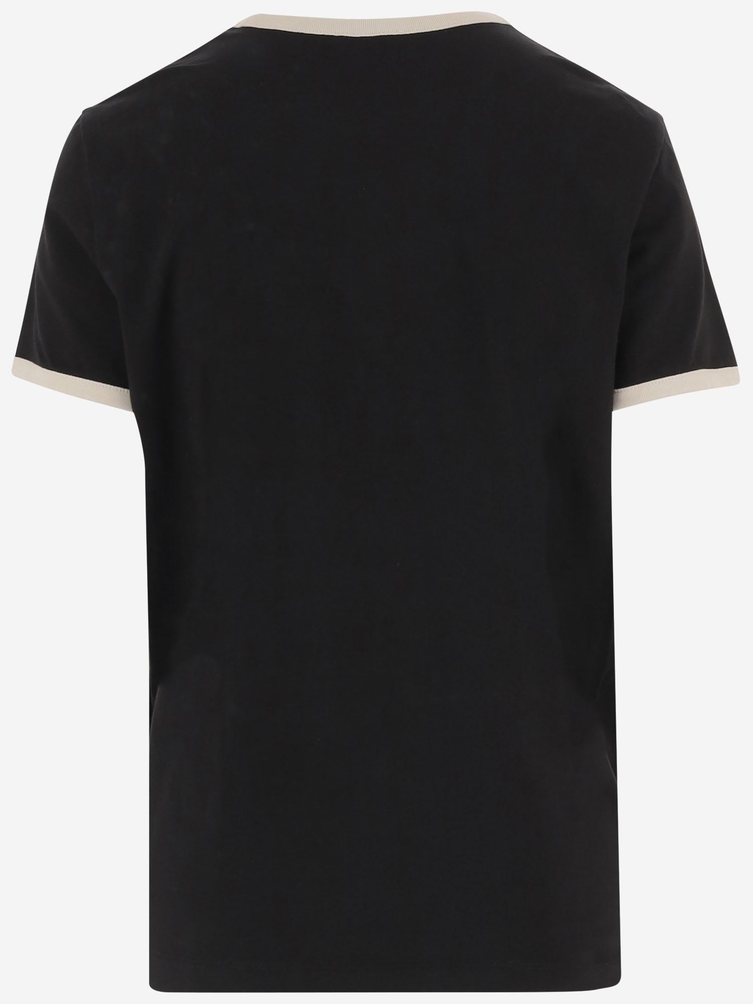 T-SHIRT IN COTONE CON LOGO 8C00031 89AUOP90 MONCLER 