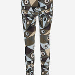 Leggings in licra stretch con Stampa Occhi 6HTT216H865 P18 EMILIO PUCCI 