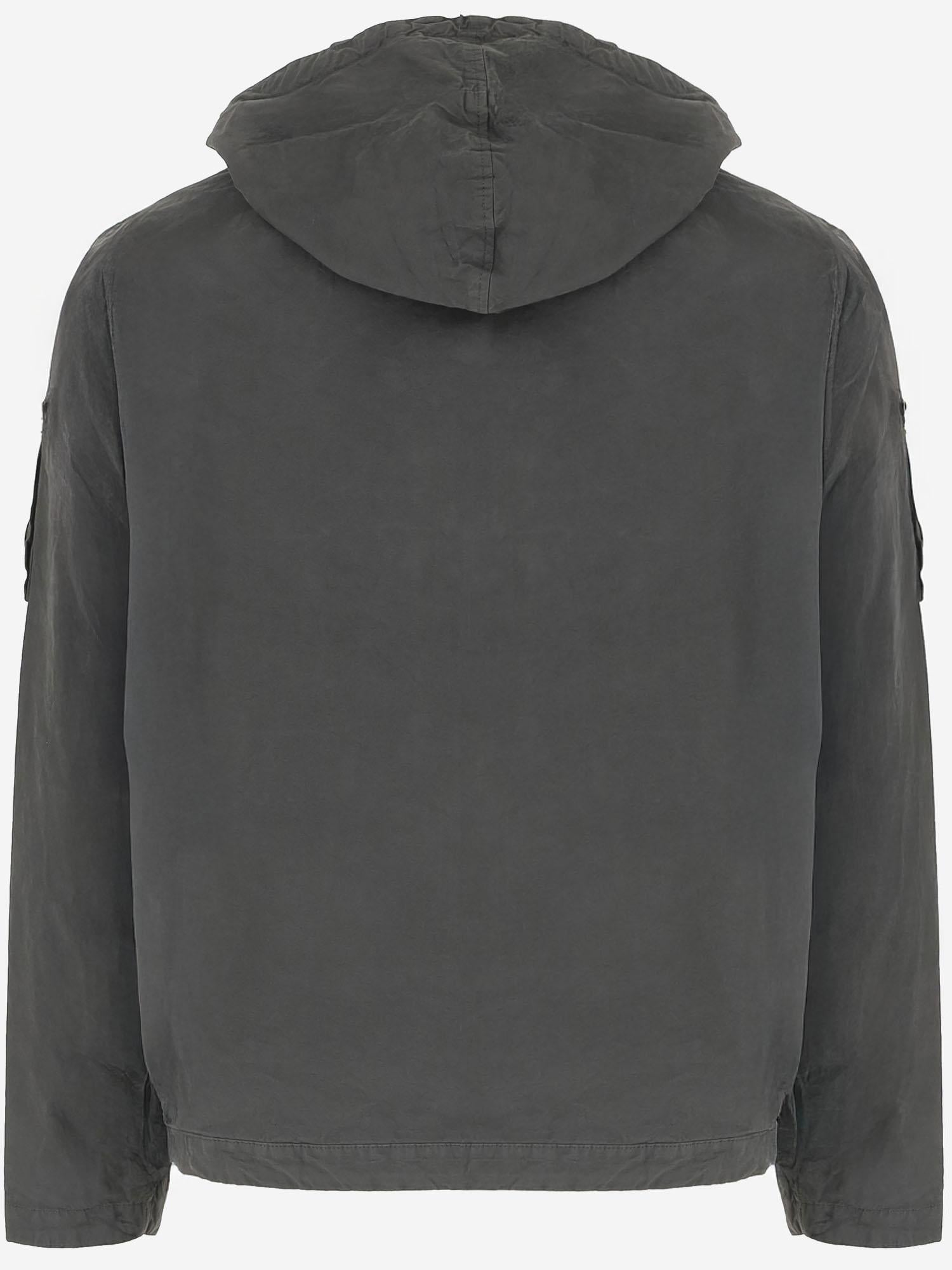 GIACCA IN COTONE CON CAPPUCCIO 20CMOW075A 110324G921 CP COMPANY 