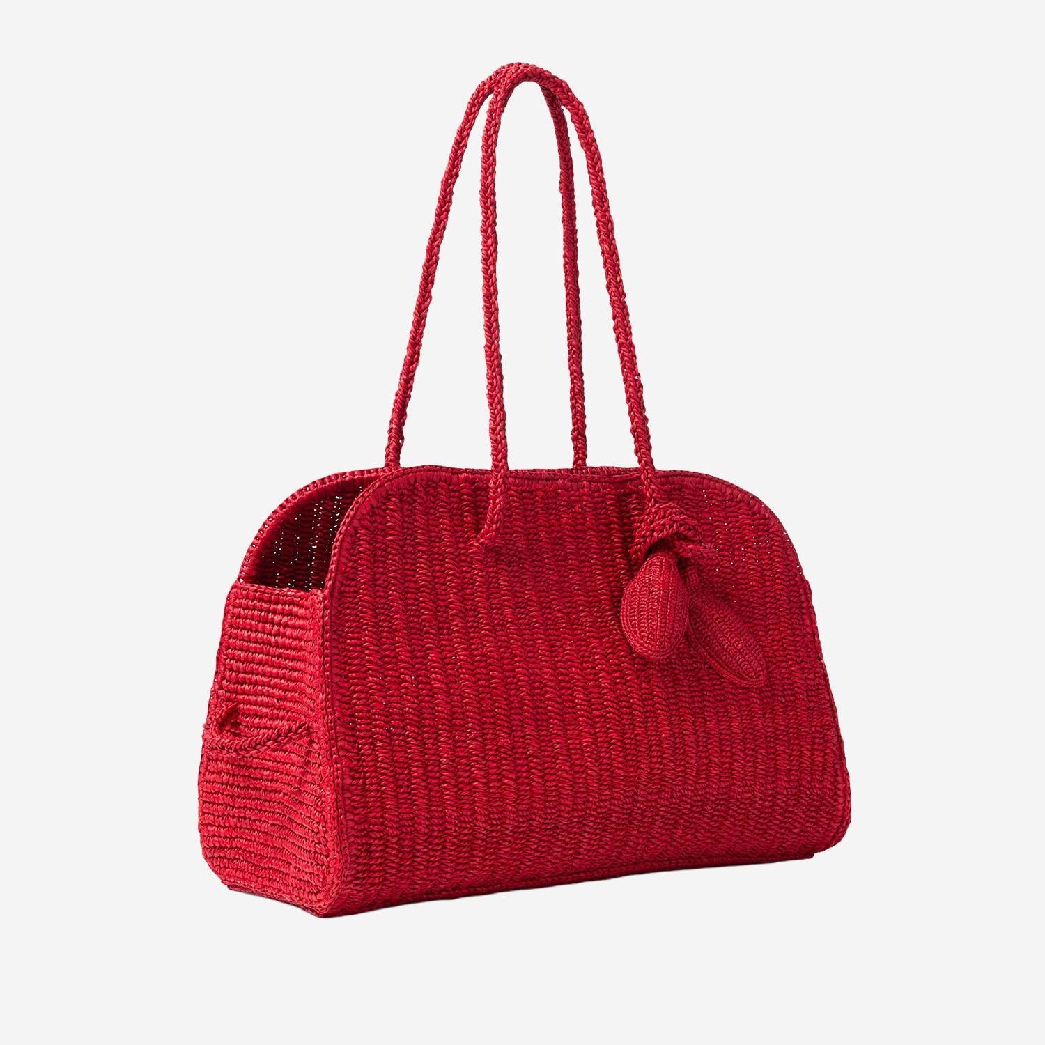 BORSA TURISMO IN RAFIA BAU00417BW00513 470 JACQUEMUS 