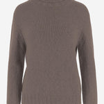 MAGLIONE IN CASHMERE D224WS BROWNMOULINE OLIVER LATTUGHI 