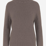 MAGLIONE IN CASHMERE D224WS BROWNMOULINE OLIVER LATTUGHI 