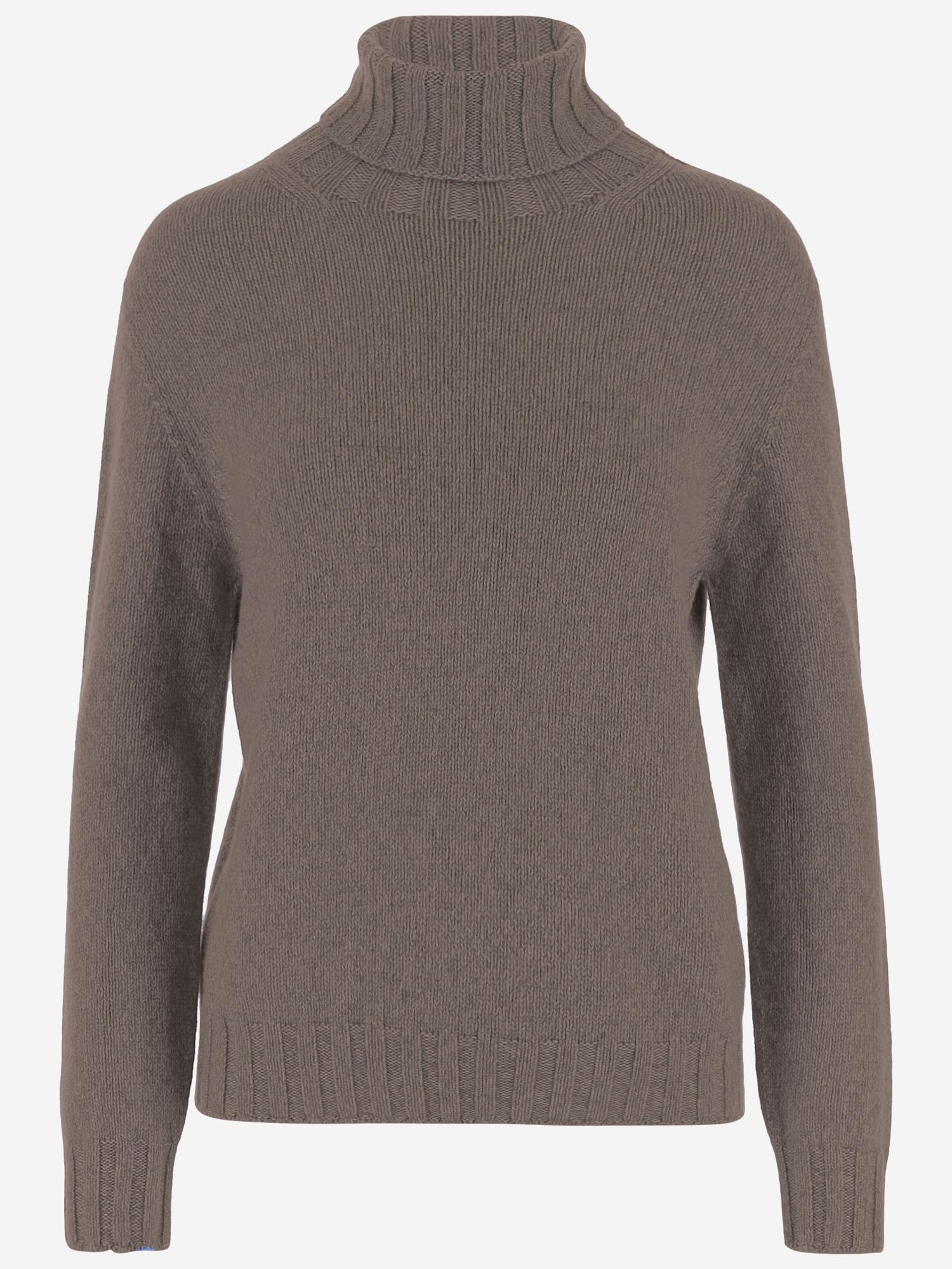 MAGLIONE IN CASHMERE D224WS BROWNMOULINE OLIVER LATTUGHI 