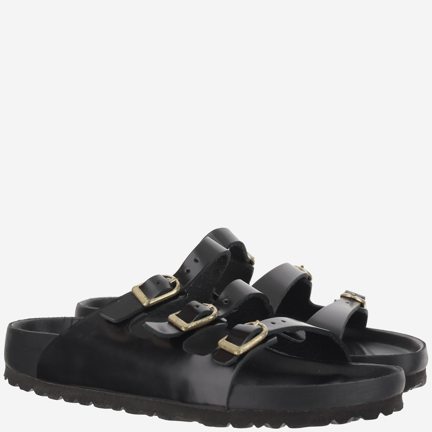 Sandali FLORIDA DBUCKLE EXQUISITE 1029385 BLACK BIRKENSTOCK 