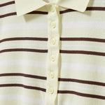 POLO IN MISTO VISCOSA A RIGHE 22244 983 THE.GARMENT 