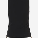 CANOTTA IN COTONE STRETCH 8124387 BLACK BURBERRY 