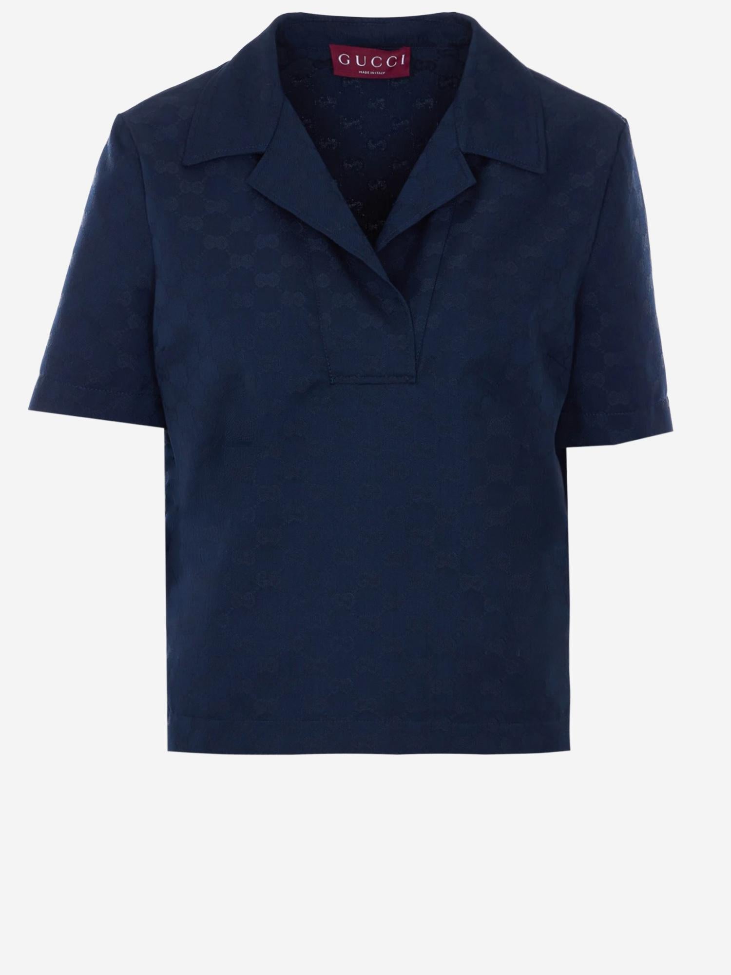 POLO GG IN MISTO COTONE 851981 ZAQXT4474 GUCCI 