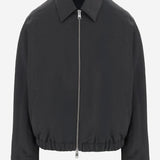 GIACCA BLOUSON ADC IN NYLON CON ZIP HJK831PA0035 020 AMI 