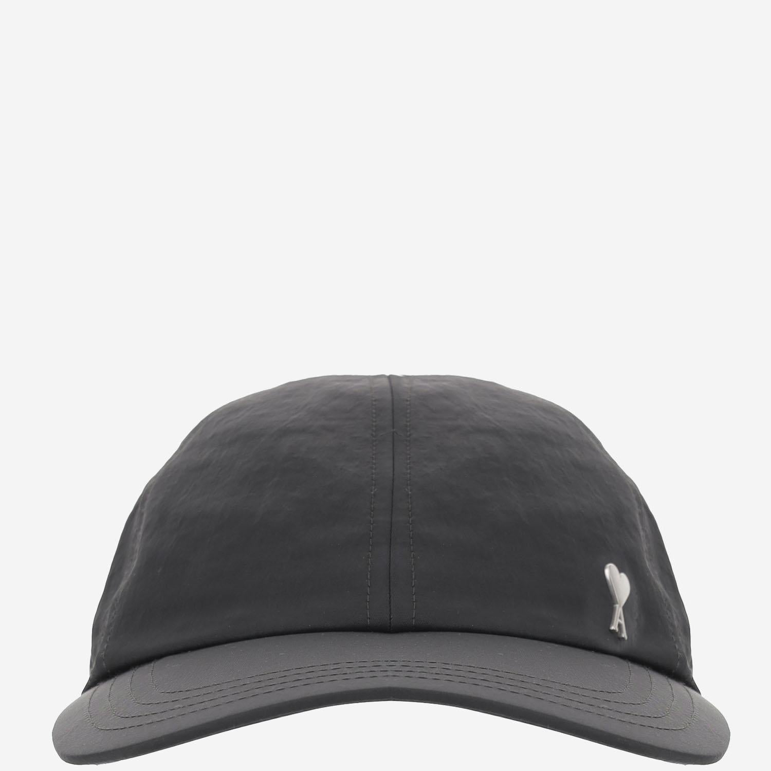 CAPPELLO DA BASEBALL IN NYLON CON LOGO UCP268PA0035 020 AMI 