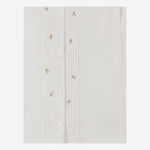 CAMICIA IN COTONE CON DETTAGLI RICAMATI W05GBLW00018 102 BONPOINT KIDS 