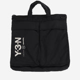 BORSA A SPALLA IN NYLON CON LOGO JX0054 BLACK ADIDAS Y3 X NBDH X DAINESE 