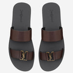 SANDALI BABYLONE in pelle 863524 DWETT2023 SAINT LAURENT 