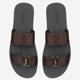 SANDALI BABYLONE in pelle 863524 DWETT2023 SAINT LAURENT 