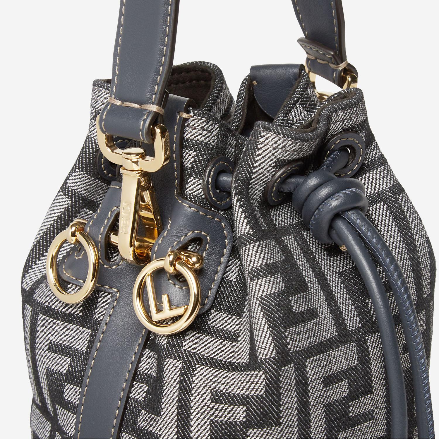 BORSA MON TRESOR CON MOTIVO FF 8BS109 AUT4F1UJ5 FENDI 