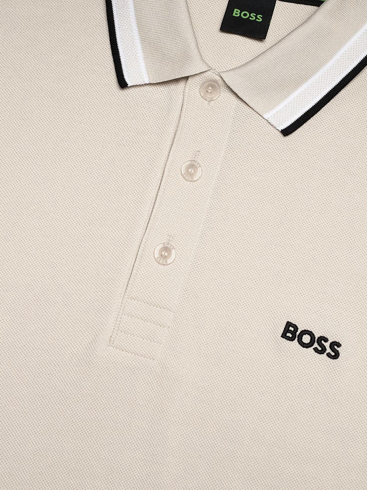 Polo in piqué di cotone con logo 50469055 276 HUGO BOSS 