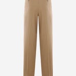 Pantaloni a vita alta in lana 821899 Y405W7557 SAINT LAURENT 