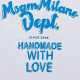 T-SHIRT IN COTONE CON LOGO S6MSJUTH134 001 MSGM KIDS 