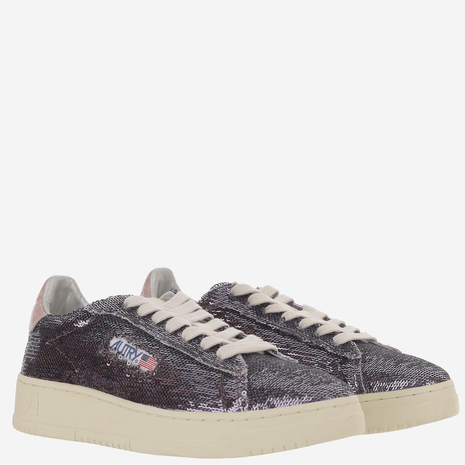 SNEAKERS DALLAS LOW 'SPARKLING' ADLWTI02 GUNPINK AUTRY 
