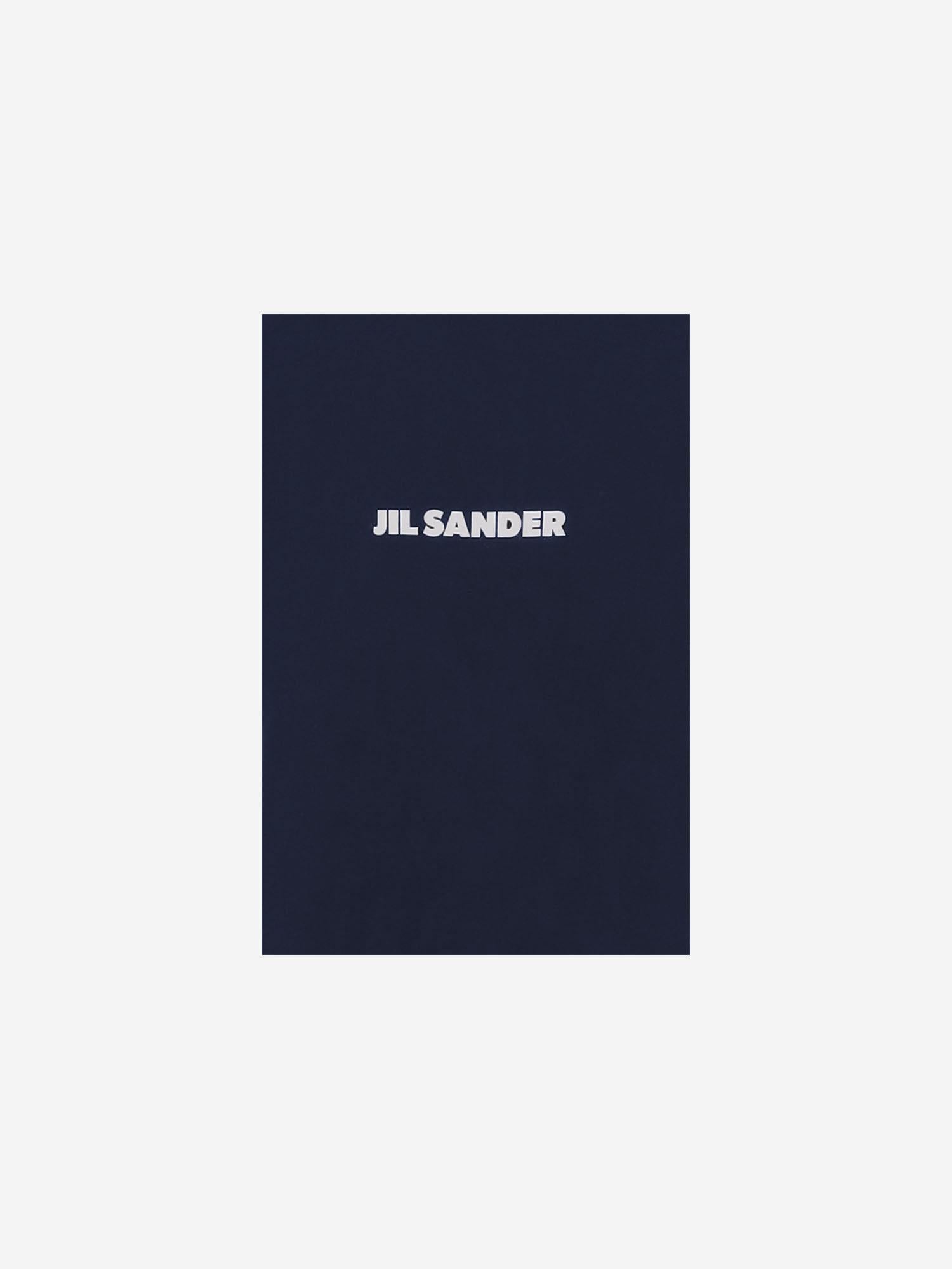 T-SHIRT IN COTONE CON LOGO J02GC0142 J20103401 JIL SANDER 
