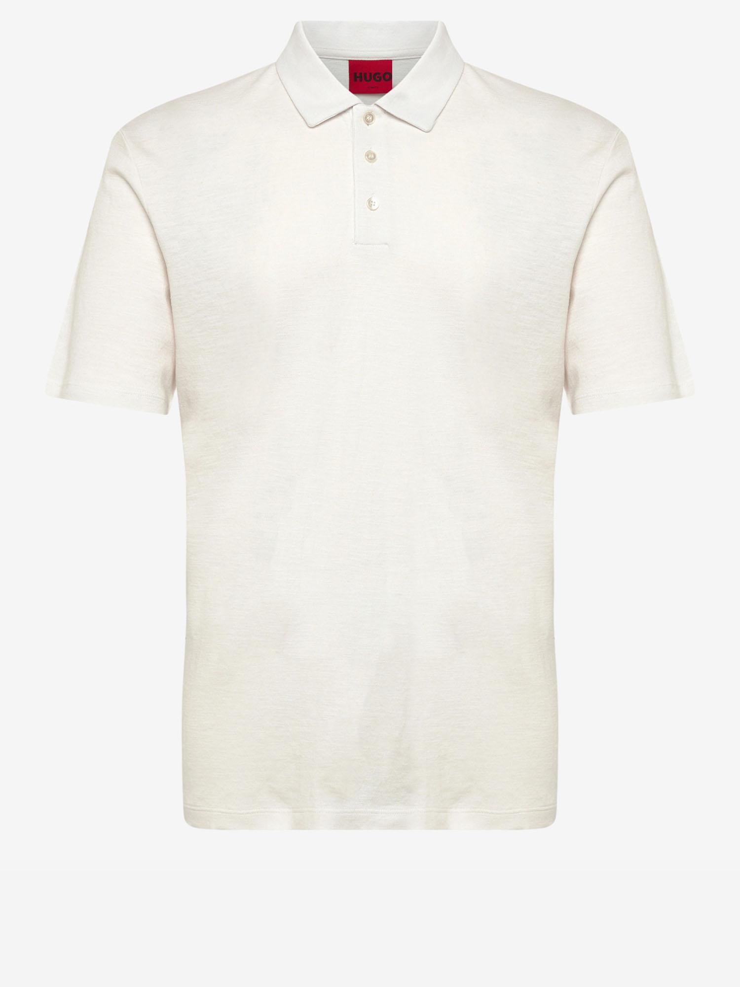 POLO IN MISTO LINO 50559709 102 HUGO BOSS 