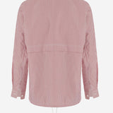 CAMICIA IN COTONE A RIGHE HQB011 3 HOMME 