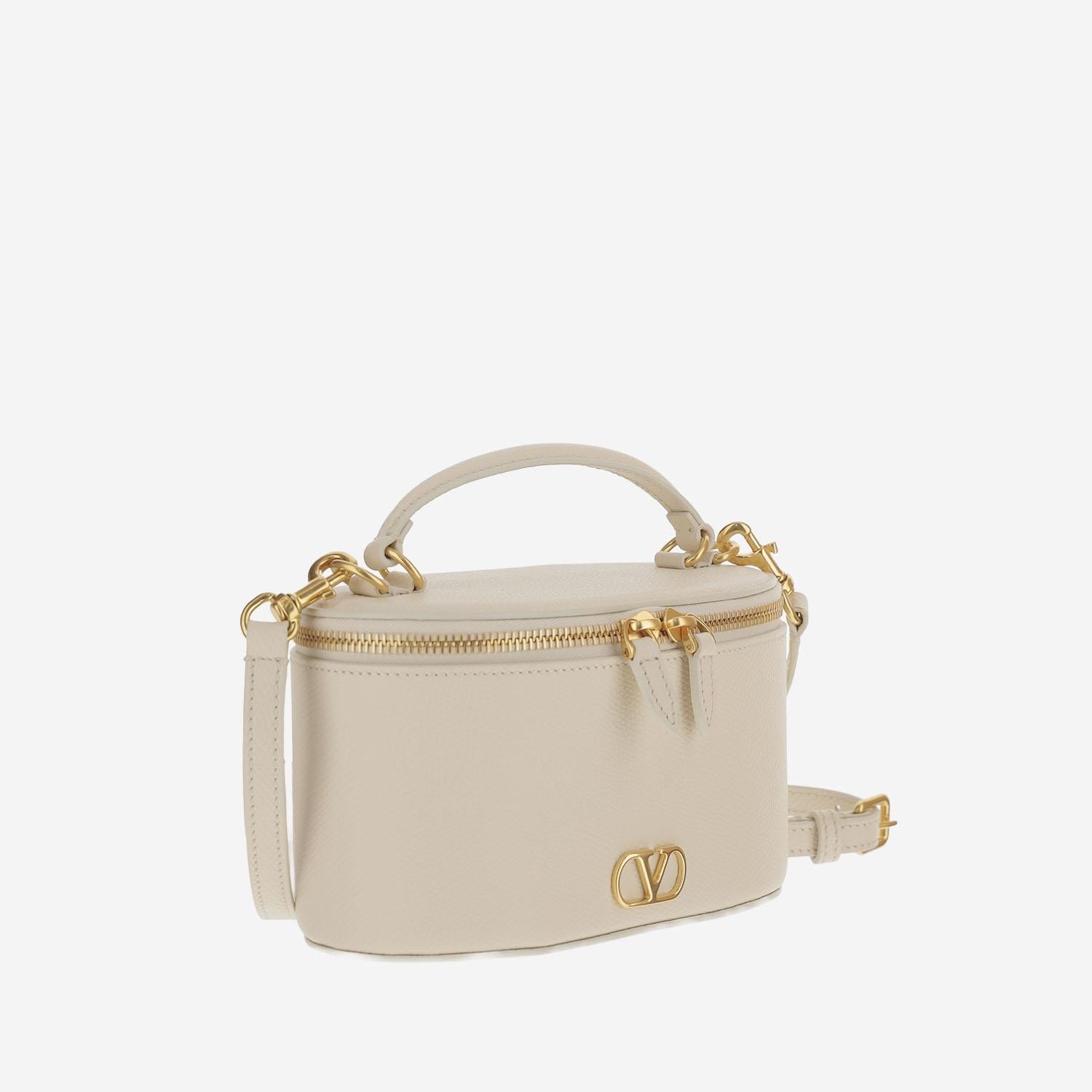 BORSA VANITY IN PELLE CON VLOGO 8W2P0AX8 SNPI16 VALENTINO GARAVANI 