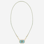 COLLANA YUCATAN TURCHESE CO335 ORO MYA BAY 
