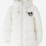 PIUMINO IMBOTTITO CON LOGO 105384 A2PEZ05 PINKO 