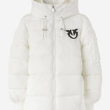 PIUMINO IMBOTTITO CON LOGO 105384 A2PEZ05 PINKO 