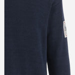 MAGLIONE IN COTONE CON LOGO 19CMKN193A 110330A886 CP COMPANY 